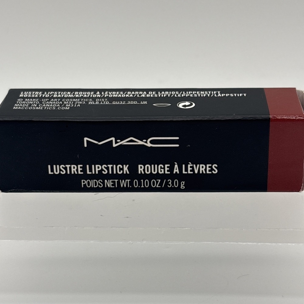MAC Lustre Lipstick 531 Good Form 0.10 oz Full Size New in Box